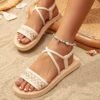 Fairy Glow Summer Sandals Dreamy Flat Beach Shoes