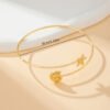 Ocean Glow Arm Cuff Adjustable Minimalist Statement