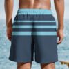 Men'S Multifunctional Shorts with Digital Prints