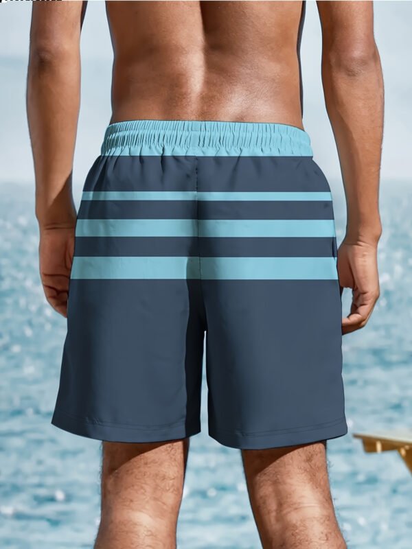 Men'S Multifunctional Shorts with Digital Prints