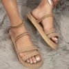 Boho Weave Flat Sandals Effortless Summer Comfort